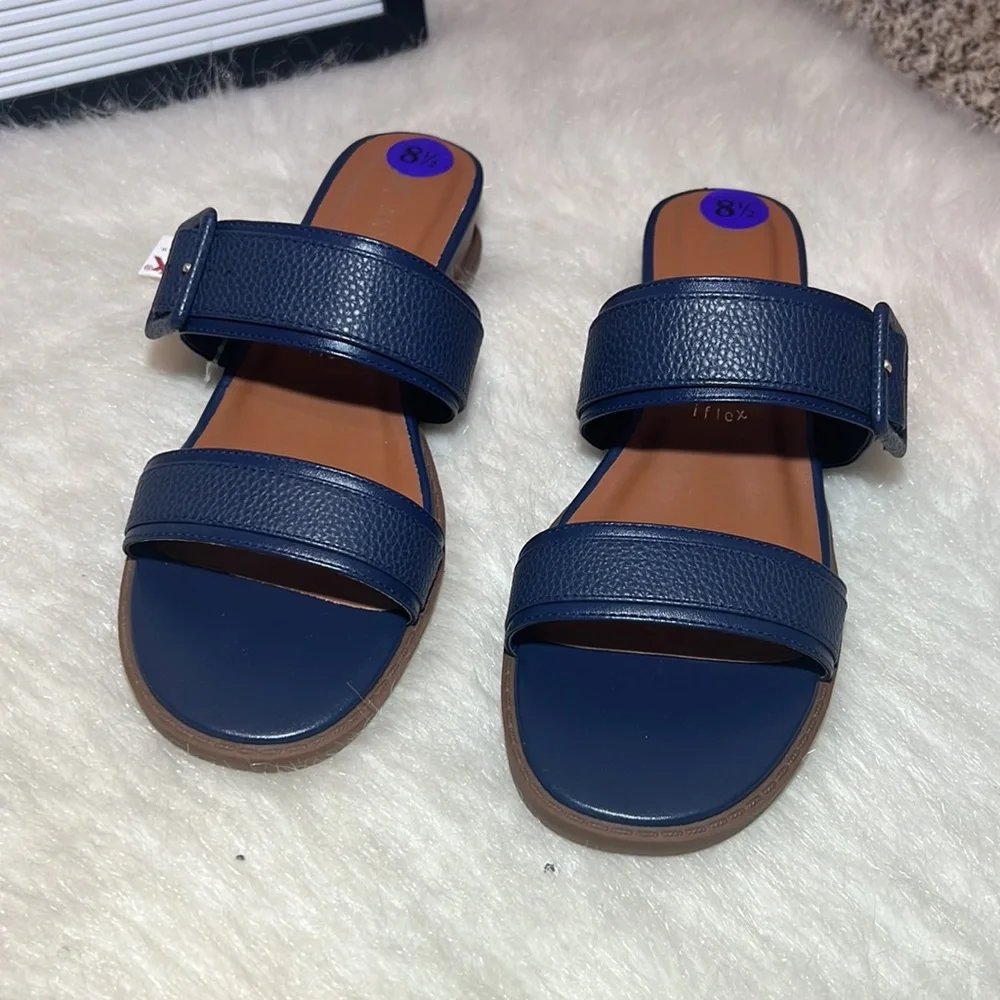 ANNE KLEIN AK Wedge Sandals Shoes.